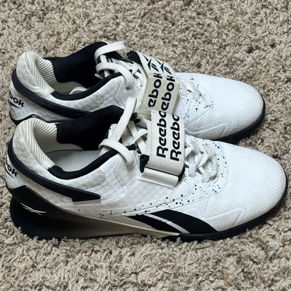Reebok Legacy Lifters - weightlifting powerlifting raised shoes 7.5 7 1/2